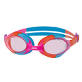 Pink-Orange-Blue - Front - Zoggs Childrens-Kids Bondi Swimming Goggles