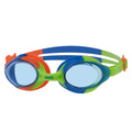 Green-Blue-Orange - Front - Zoggs Childrens-Kids Bondi Swimming Goggles