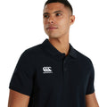 Black - Lifestyle - Canterbury Mens Waimak Polo Shirt