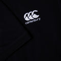Black - Close up - Canterbury Mens Waimak Polo Shirt