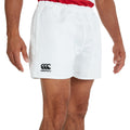White - Pack Shot - Canterbury Mens Professional Polyester Shorts