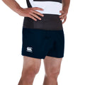Navy - Side - Canterbury Mens Professional Polyester Shorts