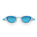 Light Blue-White-Blue - Front - Arena Unisex Adult The One Swimming Goggles