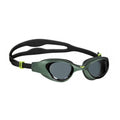 Smoke-Green-Black - Side - Arena Unisex Adult The One Swimming Goggles