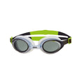 Black-Lime - Front - Zoggs Unisex Adult Bondi Swimming Goggles
