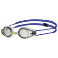 White-Clear-Blue - Front - Arena Unisex Adult Tracks Clear Swimming Goggles