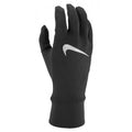 Black-Silver Marl - Front - Nike Mens Fleece Running Gloves