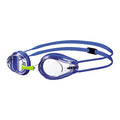 Clear-Dark Blue - Front - Arena Childrens-Kids Tracks Swimming Goggles