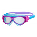 Purple-Blue - Front - Zoggs Childrens-Kids Phantom Clear Swimming Goggles