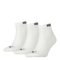 White - Front - Puma Unisex Adult Quarter Socks