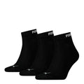Black - Front - Puma Unisex Adult Quarter Socks