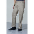 Stone - Side - D555 Mens Basilio D555 Full Elastic Waist Rugby Trousers