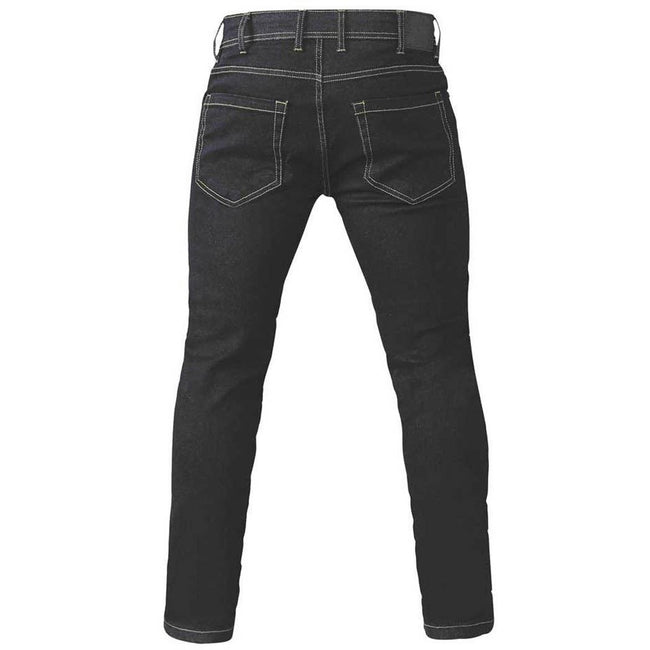 Black - Lifestyle - Duke Mens Claude King Size Tapered Fit Stretch Jeans