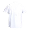 White - Back - D555 Mens Delmar Kingsize Short Sleeve Classic Regular Shirt