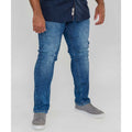 Blue - Lifestyle - D555 Mens Taurus Denim 1959 Stretch Kingsize Jeans