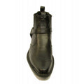 Black - Lifestyle - US Brass Mens Eastwood Cowboy Ankle Boots