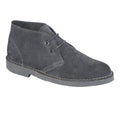 Stone - Lifestyle - Roamers Adults Unisex Real Suede Unlined Desert Boots