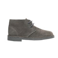 Stone - Close up - Roamers Adults Unisex Real Suede Unlined Desert Boots