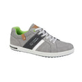 Grey - Front - Route 21 Mens PU Casual Shoes