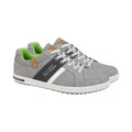 Grey - Back - Route 21 Mens PU Casual Shoes