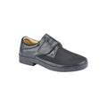 Black - Front - Roamers Mens Leather Shoes