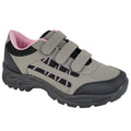 Grey-Pink - Front - Rdek Womens-Ladies Speyside Walking Shoes