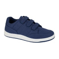 Navy - Front - Rdek Mens Canvas Trainers