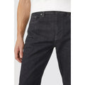 Black - Side - Maine Mens Straight Jeans