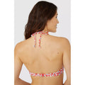 Red - Back - Debenhams Womens-Ladies Ditsy Print Underwired Bikini Top