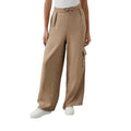 Stone - Front - Principles Womens-Ladies Cargo Pocket Wide Leg Trousers