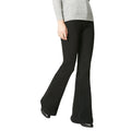 Black - Front - Maine Womens-Ladies Cotton Bootcut Jeans