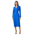 Cobalt - Front - Principles Womens-Ladies Jersey Twisted Midi Dress