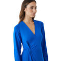 Cobalt - Side - Principles Womens-Ladies Jersey Twisted Midi Dress