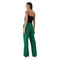 Green - Back - Principles Womens-Ladies Kickflare High Waist Trousers