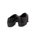 Black - Back - Debenhams Mens Oscar Leather Toe Cap Oxford Shoes