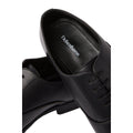 Black - Lifestyle - Debenhams Mens Oscar Leather Toe Cap Oxford Shoes