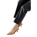 Camel - Side - Principles Womens-Ladies Donna Sling Back Kitten Heel Court Shoes