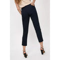 Navy - Back - Dorothy Perkins Womens-Ladies Tall Ankle Grazer Trousers