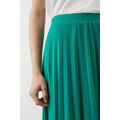 Green - Side - Dorothy Perkins Womens-Ladies Pleated Midi Skirt