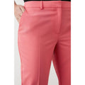 Bright Pink - Side - Dorothy Perkins Womens-Ladies Tall Ankle Grazer Trousers