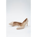 Blush - Back - Dorothy Perkins Womens-Ladies Dash Pointed Wide Court Shoes