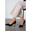 Black - Lifestyle - Dorothy Perkins Womens-Ladies Dash Pointed Wide Court Shoes