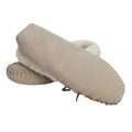 Camel - Back - Eastern Counties Leather Womens-Ladies Soft Sole Sheepskin Moccasins