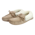 Camel - Side - Eastern Counties Leather Womens-Ladies Soft Sole Sheepskin Moccasins