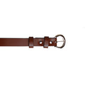 Brown - Back - Eastern Counties Leather Womens-Ladies Thin Fashion Belt