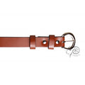 Red - Back - Eastern Counties Leather Womens-Ladies Thin Fashion Belt