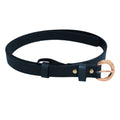 Navy - Front - Eastern Counties Leather Womens-Ladies Thin Fashion Belt