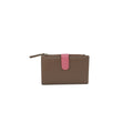 Taupe-Rose - Pack Shot - Eastern Counties Leather Womens-Ladies Keira Purse