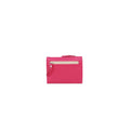 Pink-Cream - Front - Eastern Counties Leather Womens-Ladies Isobel Contrast Zip Purse