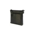 Black - Back - Eastern Counties Leather Womens-Ladies Janie Leather Handbag